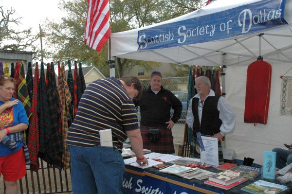 Members in our tent at the 2011 games.